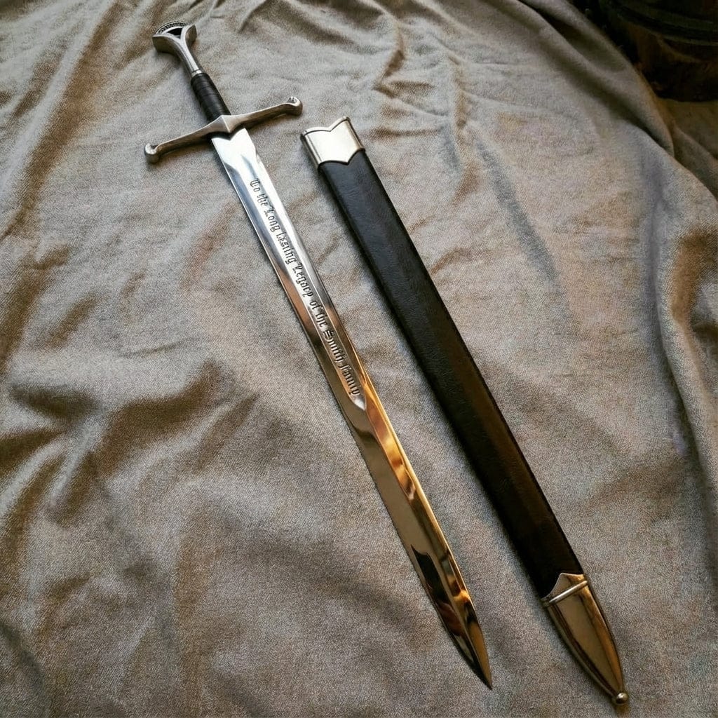 Family Engraved Medieval Sword