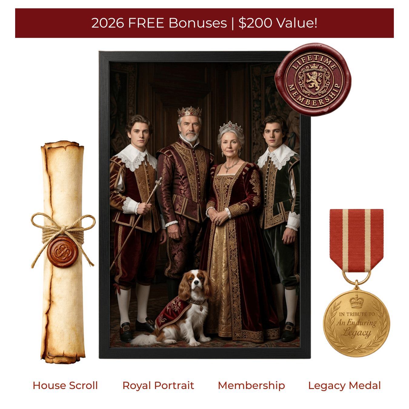 The Royal Family Portrait Package