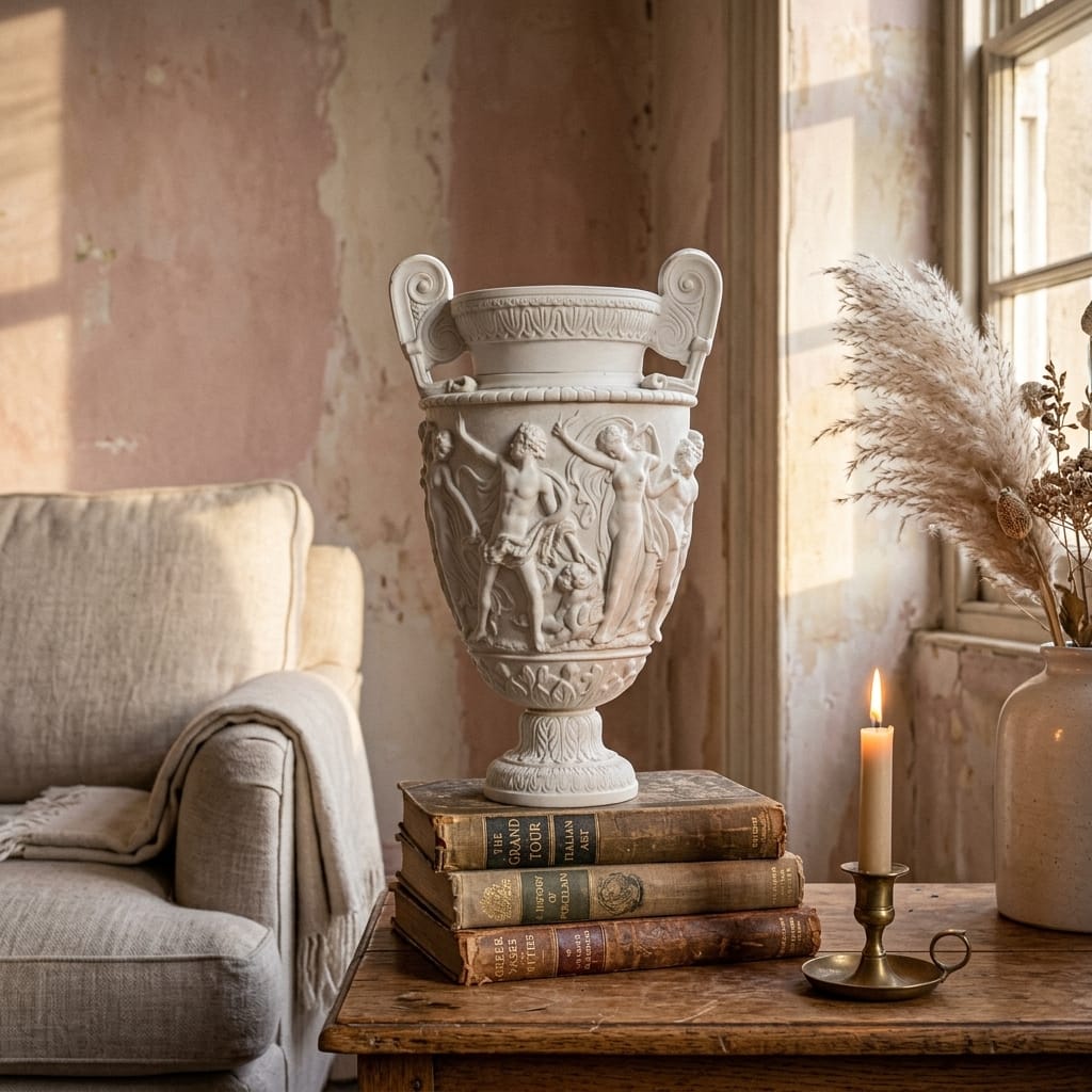 Neoclassical Bacchante Vase